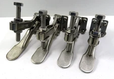 Lot of 4 De-Sta-Co 225-USS Horizontal Hold Down Clamp, Stainless Steel