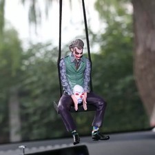 Joker Heath Ledger Car Hanging Accessories Clown Car Mirror Hanging Accessories