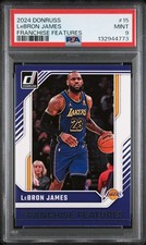 2024 PANINI DONRUSS FRANCHISE FEATURES #15 LEBRON JAMES PSA 9