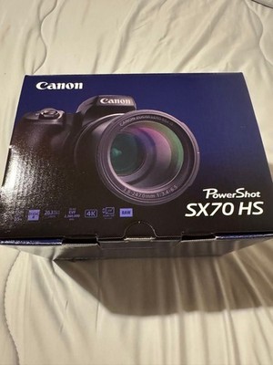 Canon Power Shot SX70 HS Compact Digital Camera Zoom Lens Black