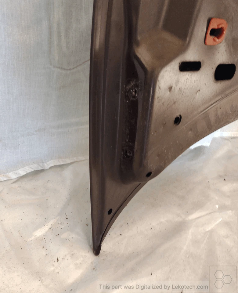 51872629 Cofano ant.  LANCIA YPSILON (TE) 1.4 Argento Ber. 3p/b/1368cc - Immagine 3 di 4