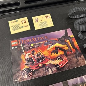 🦖 LEGO Dino Attack 7476 Iron Predator T-Rex & 7474 Huge Parts Lot Incomplete 🦖