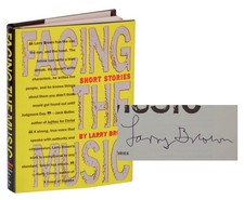 Larry BROWN / FACING THE MUSIC Signed First Edition 1988 #196611
