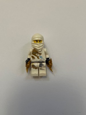 LEGO Ninjago Zane DX Minifigure White Dragon Suit (minor damage
