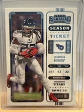 2022 Panini Contenders - Season Ticket Derrick Henry #100