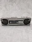 Vintage Panasonic RX-F9 AM/FM Stereo Cassette Boombox Silver Auto Reverse Japan