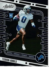 2024 Panini Absolute #124 Terrion Arnold Blue