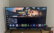 Hisense 4K Smart QLED TV 43" Ultra HD HDR Alexa 43E78KQTUK Freeview HD Black