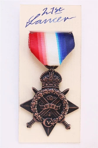 WW1 August November 1914 Mons Star Medal British Army Commonwealth Military