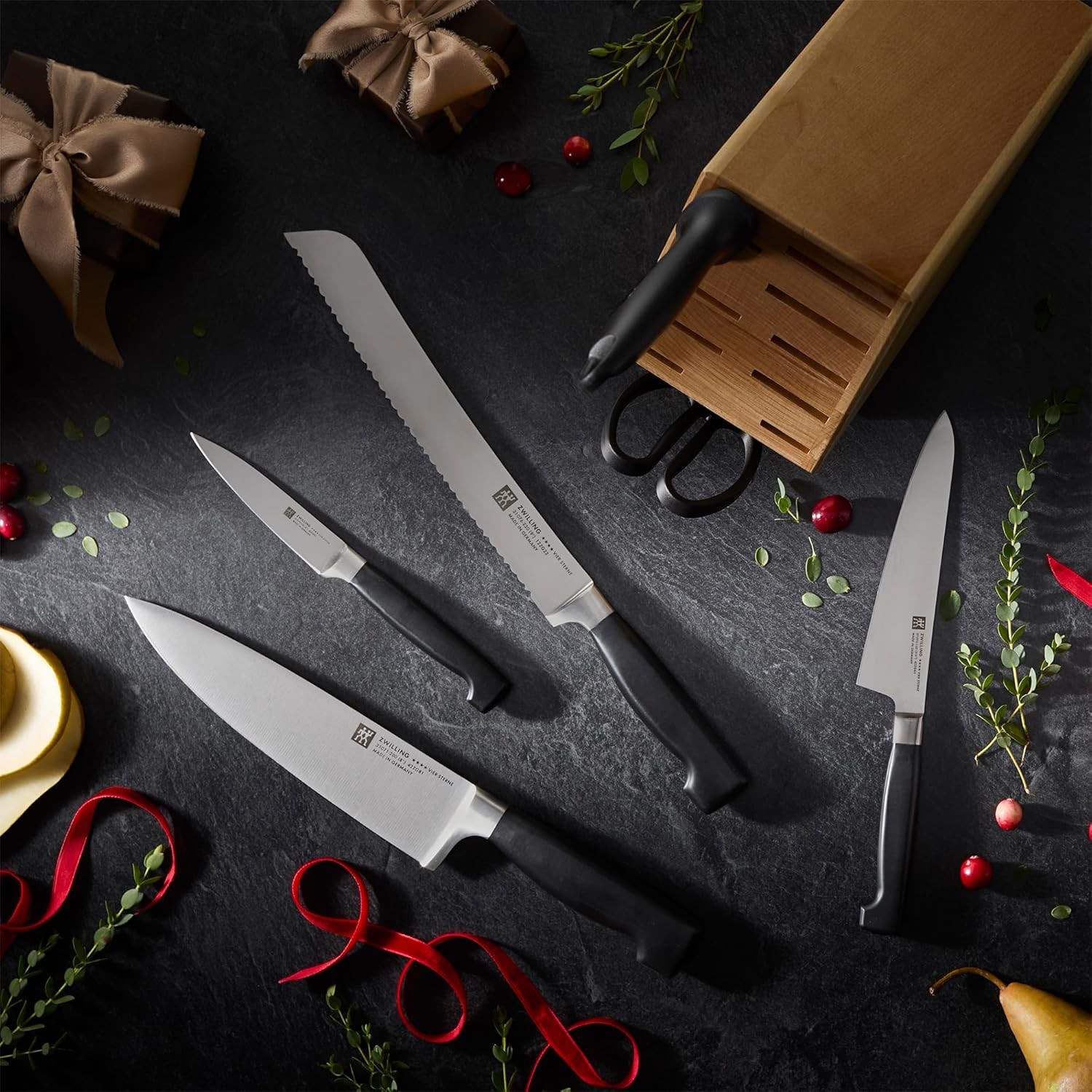 ZWILLING Four Star 7-pc Knife Block Set