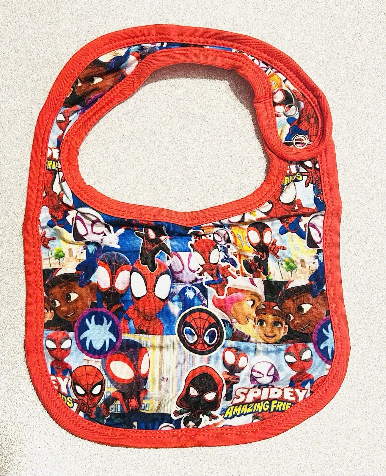 Bamboo Spidey Baby Bib