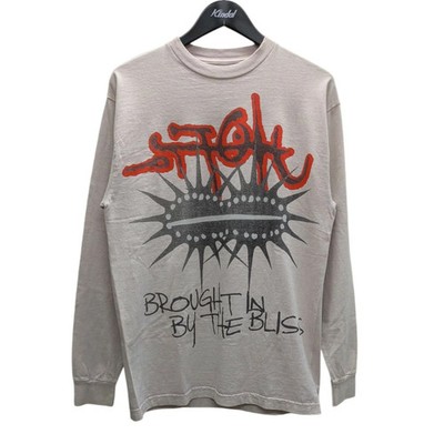 Travis Scott Utopia Don t Blink Tee Long Sleeve T-Shirt White/Orange M 38''