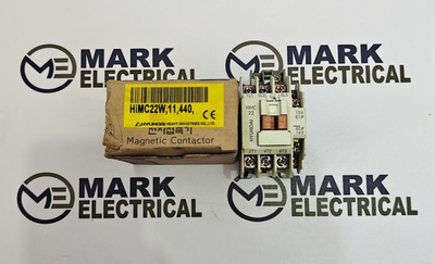 #ad HYUNDAI ELECTRIC HIMC22W MGNETIC CONTACTOR VOLTAGE 440VAC FAST SHIPPING $118.75