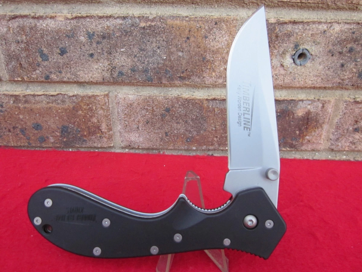 Timberline Black Pocketknife Collectible Folding Knives for sale 