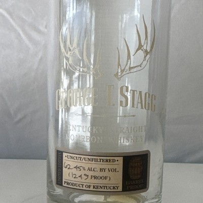 2018 George T. Stagg Kentucky Straight Bourbon Whiskey Empty Bottle 750 ml