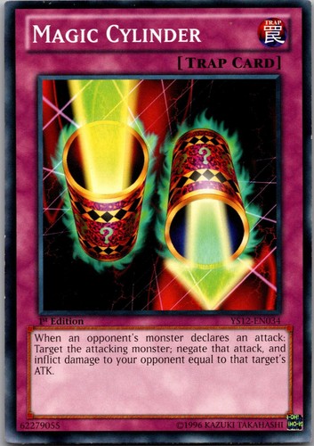 Magic Cylinder [1st Edition] YS12-EN034 YuGiOh Starter Deck: Xyz Symphony card