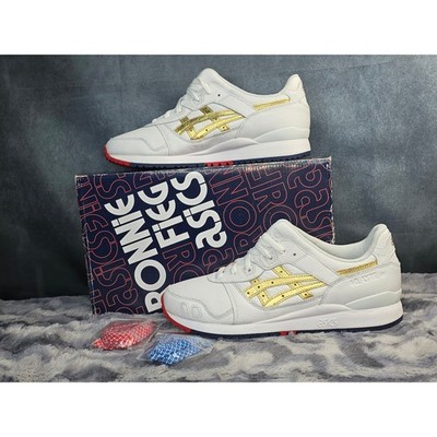 NWB Asics Gel-Lyte III OG Ronnie Fieg White Rich Gold Yoshino Rose Mens 12