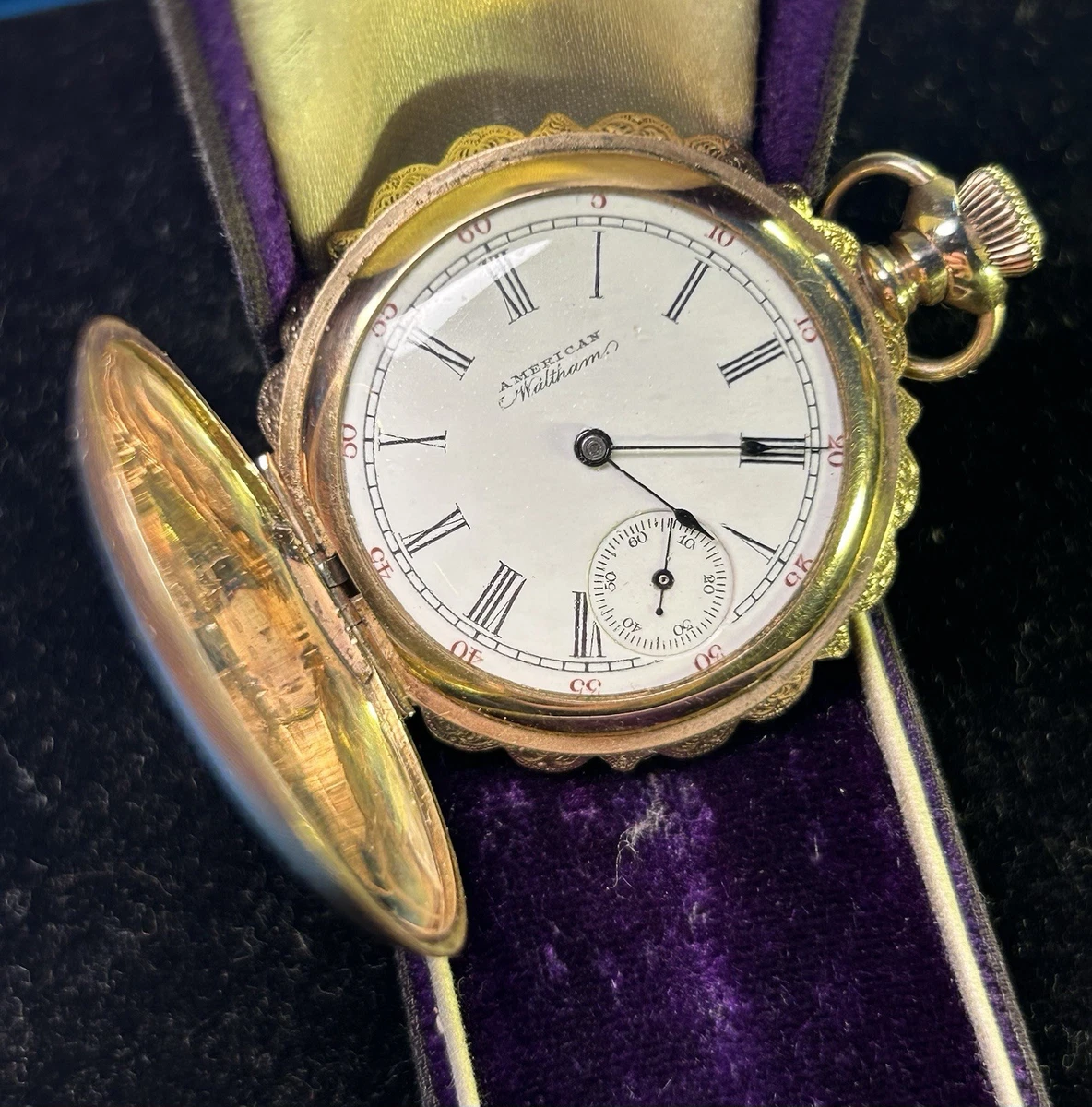 Waltham Full Hunter Pocket Watch Pocket Watches for sale | eBay