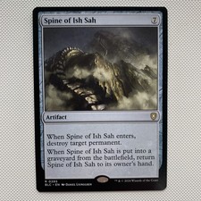 MTG Spine of Ish Sah 0285 Rare Bloomburrow Commander NM Magic Karte