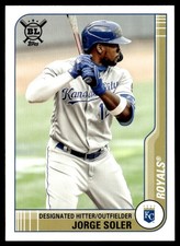 2021 Topps Big League Jorge Soler Kansas City Royals #103