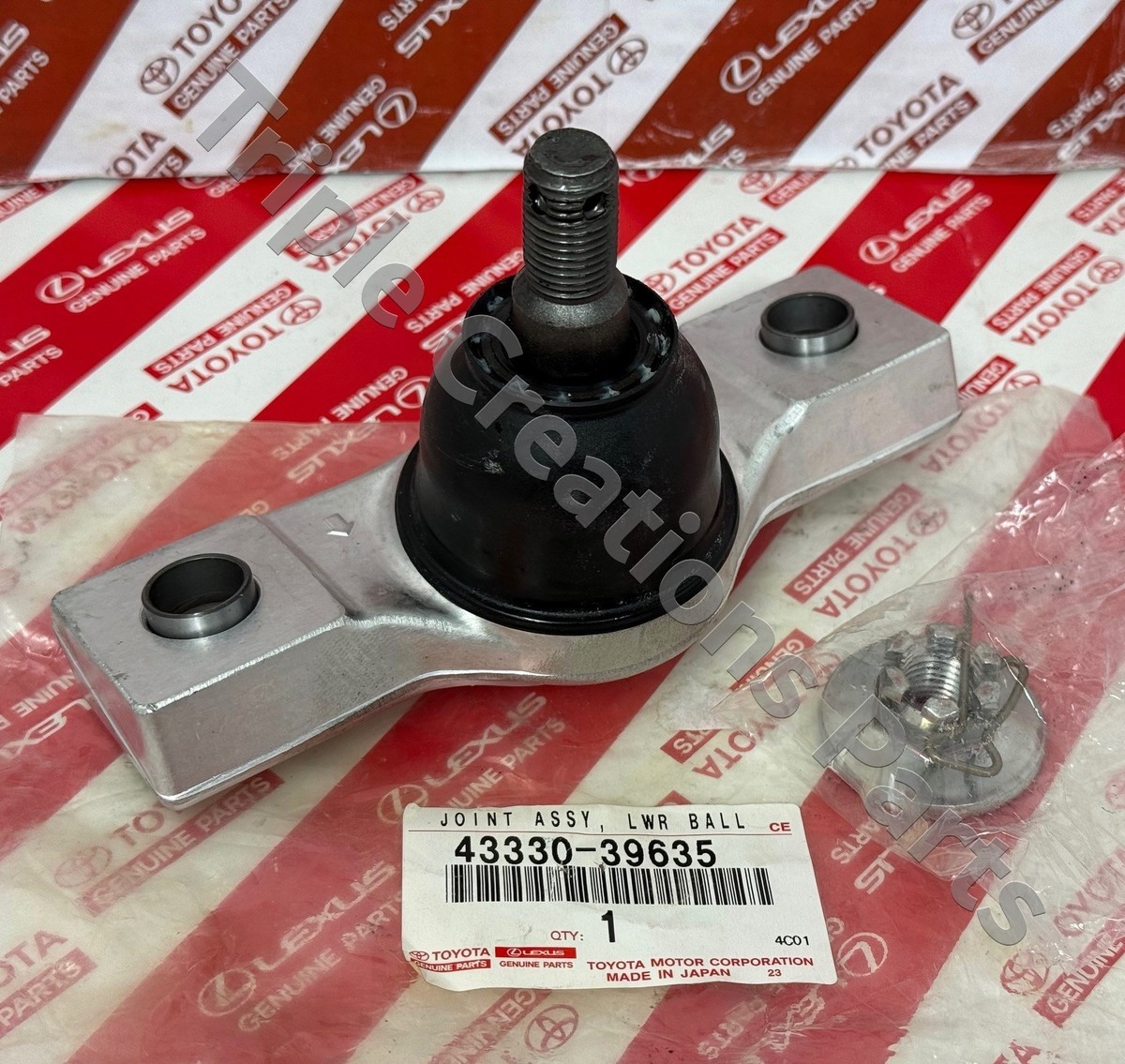 ハル④ Toyota Genuine 4333039635 Joint Assy Lower Ball Front RH Or LH