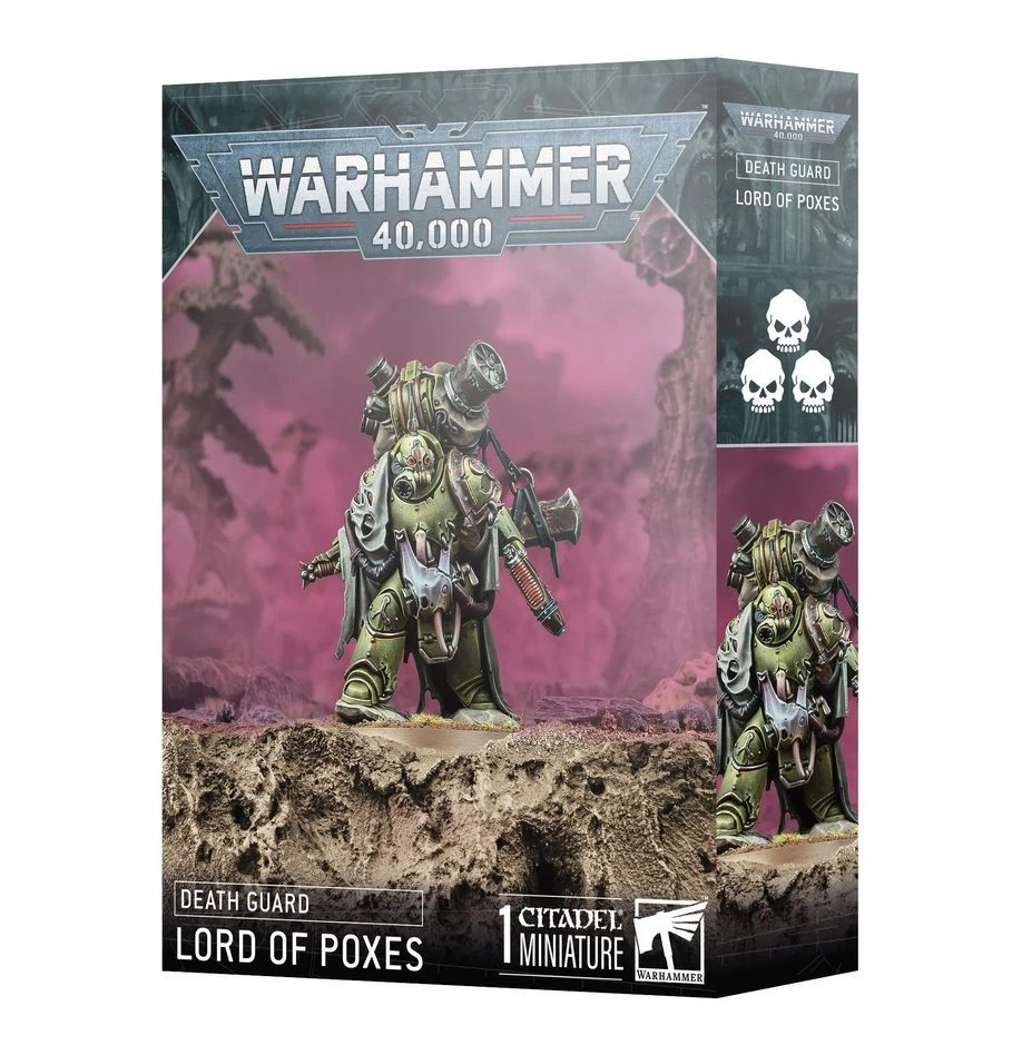 Figurines Warhammer 40k – Plague Marines Death Guard – Finecast – Neuf Sous Blister