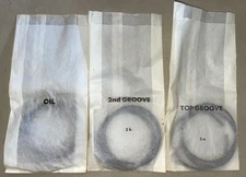 Engine Piston Rings (STD) - 1270 - For Volkswagen 1200 Big Bore KS & Mahle 1.4L