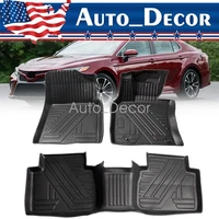 3pcs Floor Mats Liners for 2018-2024 Toyota Camry TPE All Weather (For: Toyota Camry)