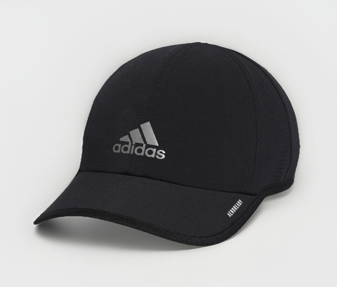 ADIDAS Superlite 2 Men’s Cap Hat Black Adjustable Fit Aeroready 5153074 NEW
