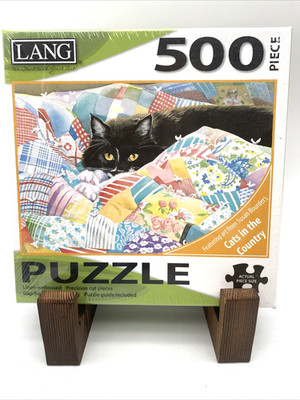 LANG Jigsaw Puzzle 500 Pieces 24''X18''-Grandma's Quilt