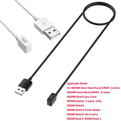 Charger Charging Cablefor MI Smart Band 9/8pro 9/9NFC REDMI Watch5/5 active/4/2