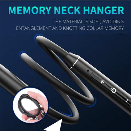 Bluetooth Neckband Headset Wireless Sport Headphone with Mic For Smart Phones - Picture 9 of 15