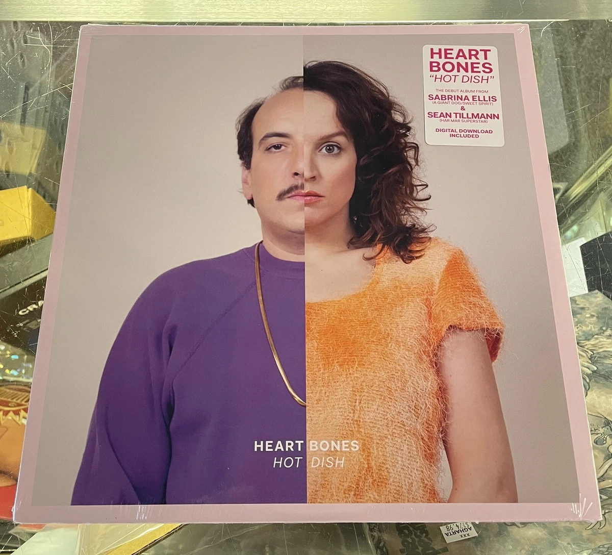Heart Bones - Hot Dish LP On Vinyl Har Mar Superstar And Sabrina Ellis  701822776097 | eBay