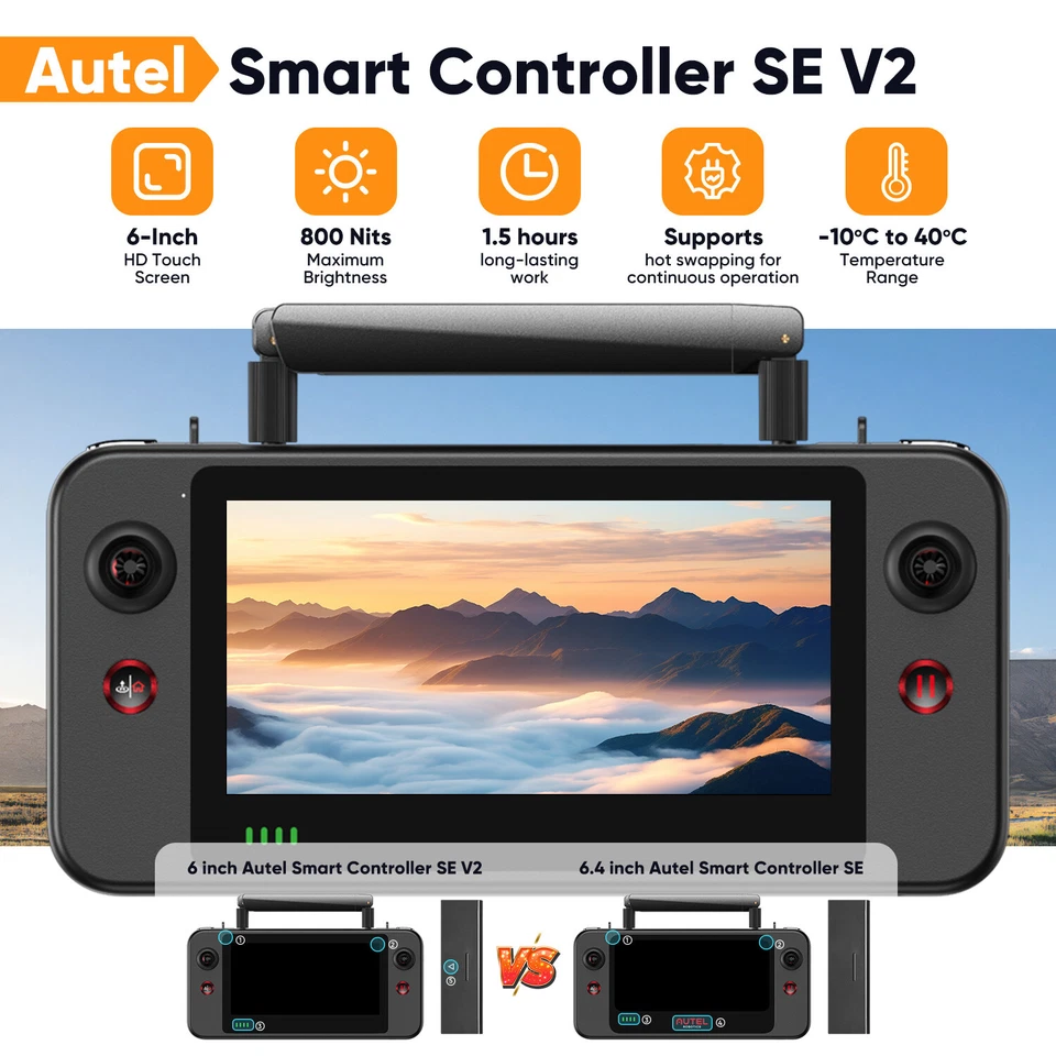 Autel EVO Lite 640T Enterprise 2025NEWEST Dual Camera Thermal Drone - Image 4 of 4