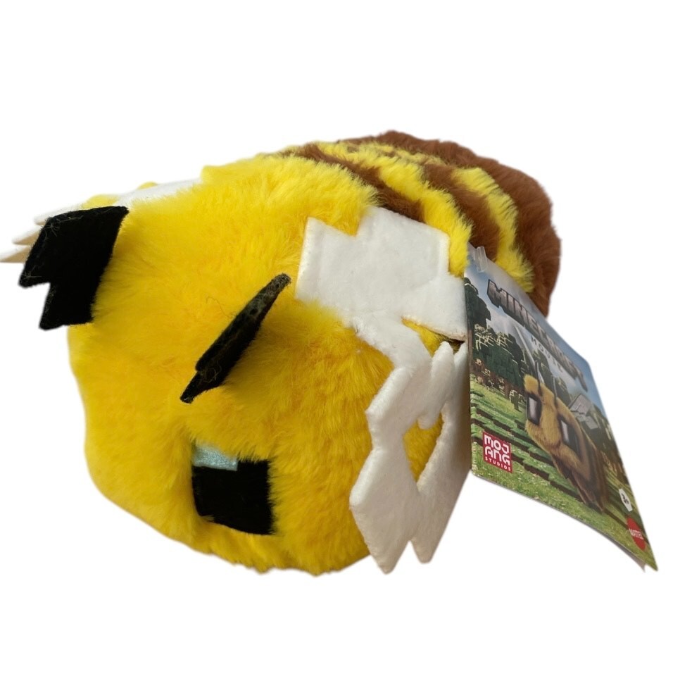 Authentic Minecraft Movie Plush Bee, Sheep, Dennis Wolf, Golem