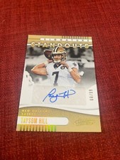 Taysom Hill 2019 absolute signature standouts auto autograph #8/99