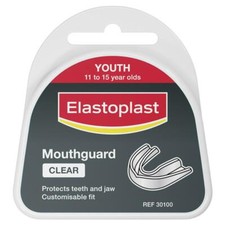 Elastoplast Sport Youth Mouthguard Protects Kids’ Mouths, Teeth & Jaw Clear