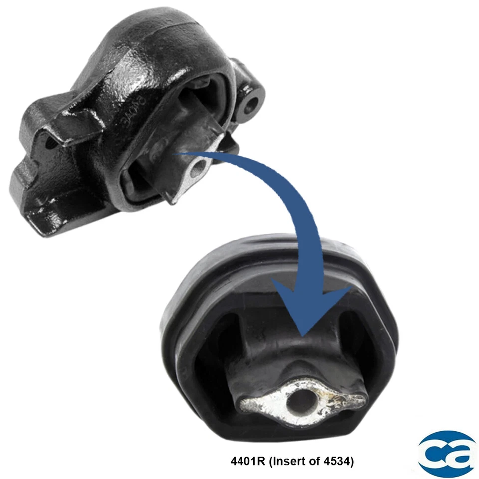 Inserto de soportes de motor y transmisión. Juego de 3 piezas de montaje para Dodge Durango 07-09 5,7 L 2x2 Foto 2 de 4