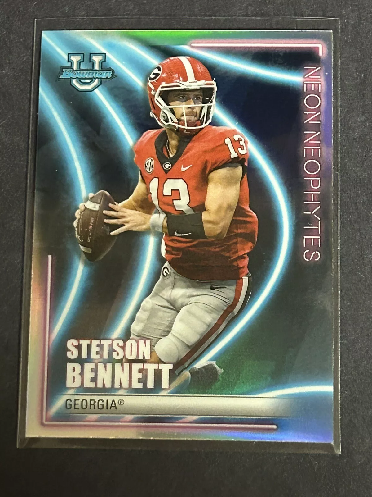 Stetson Bennett trading card