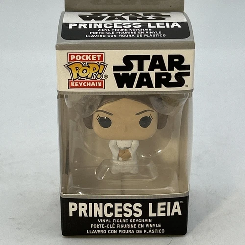 Funko Pocket Pop Keychain Star Wars Princess Leia Vinyl Figure NEW Disney