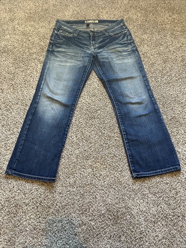 BKE Jeans Stella Women's 27 (30x26) Straight Leg Crop Jeans - Picture 1 of 14