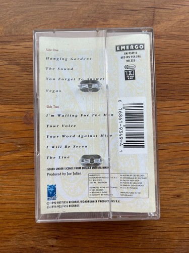 Nico Hanging gardens 1990 Netherlands cassette album Emergo EM 9349 4 EX/EX - Picture 2 of 5