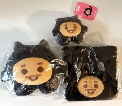 BT21 BABY Little Friends 黒猫 SHOOKY 3点セット BTS SUGA Bt21 Baby Little Friends Black Cat Shooky 3 Piece