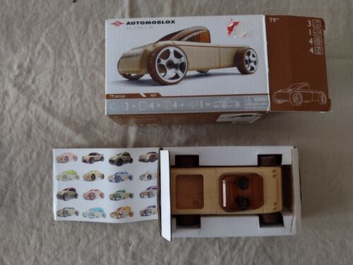 Automoblox Minis T9 Pickup 2748 Wooden Toy Car Truck  - Picture 1 of 1