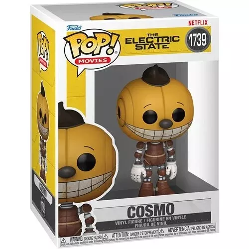 Funko POP! Movies Netflix The Electric State Cosmo Figure #1739 + Protector