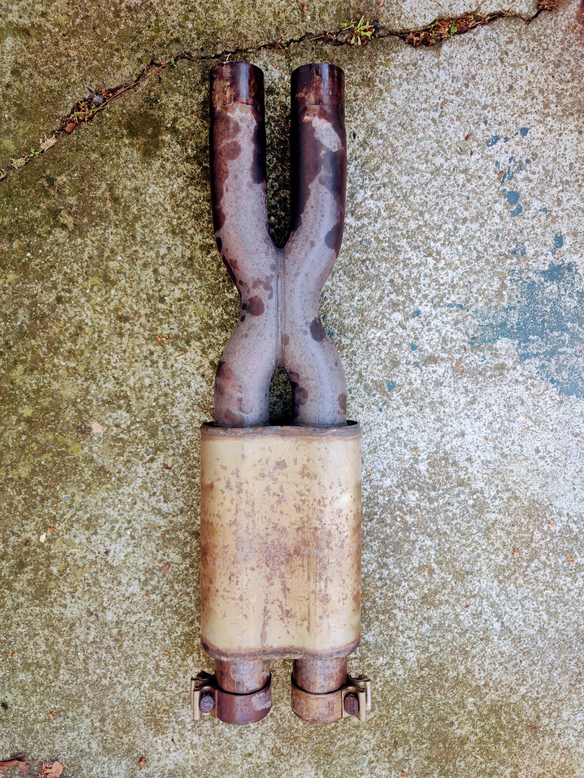 Used Maserati Granturismo, Exhaust Cross Pipe, Used, P/N 228235