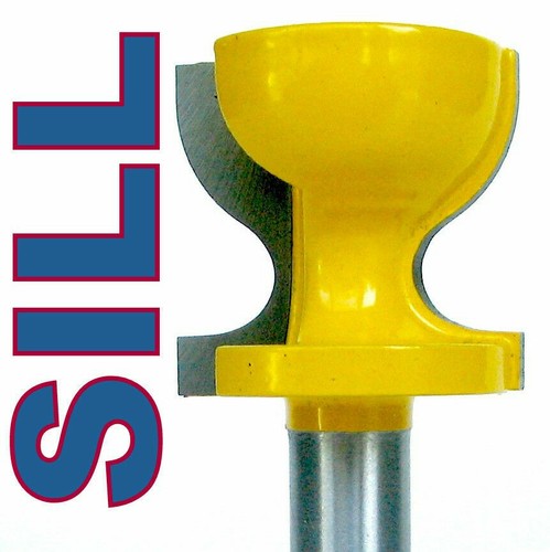 1 pc 1/2" SH Window Sill, Stool Molding & Door Pull Edge Router Bit S - Picture 6 of 12
