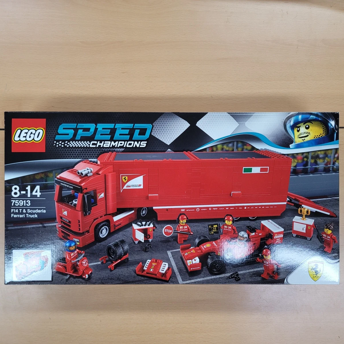 Lego 75913 F14 T&Scuderia Ferrari Truck - Sealed Perfect Condition 