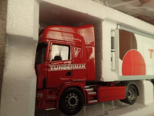 Corgi Ltd Edn CC12902 Scania Topline Fridge Trailer Tunderman Undisplayed - Picture 2 of 19