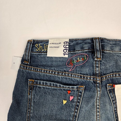 Gap 1969 Girls Limited Edition Embroidered Blue Jeans Sz 8 NWT - Picture 11 of 11